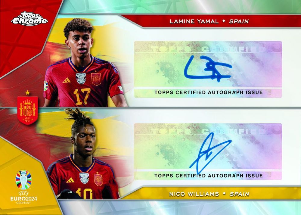 Break 539 - 2024 Topps Chrome UERO Soccer PYT (WIN SPAIN)