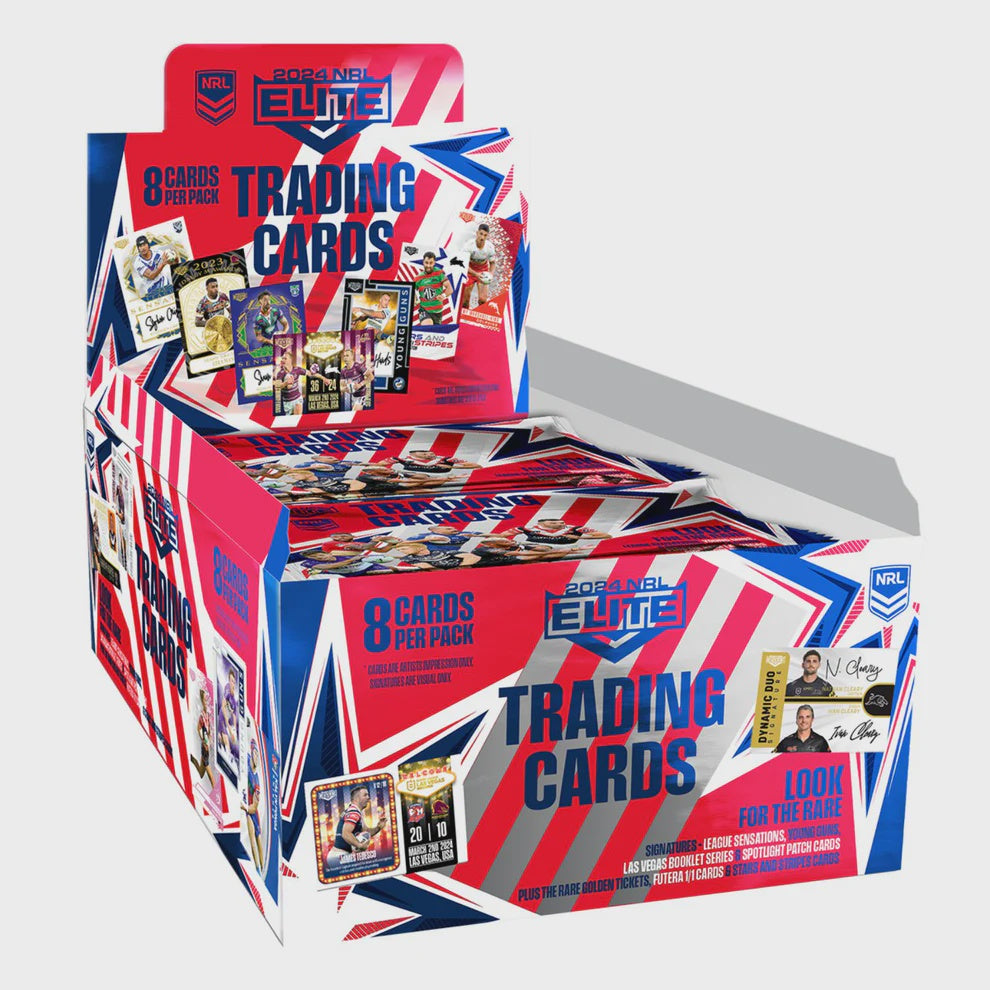 2024 NRL Elite Trading Cards USA Edition 24 Pack Box