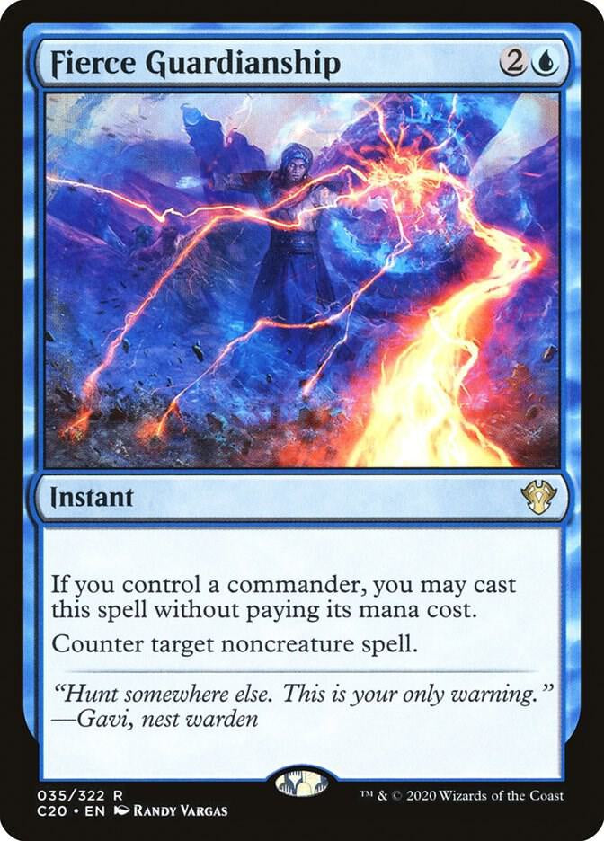 Fierce Guardianship C20 | Commander 2020 MTG Counterspell
