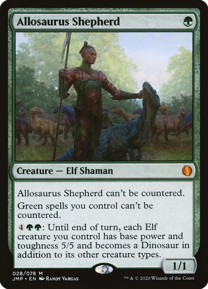 Allosaurus Shepherd Jumpstart JMP MTG trading card