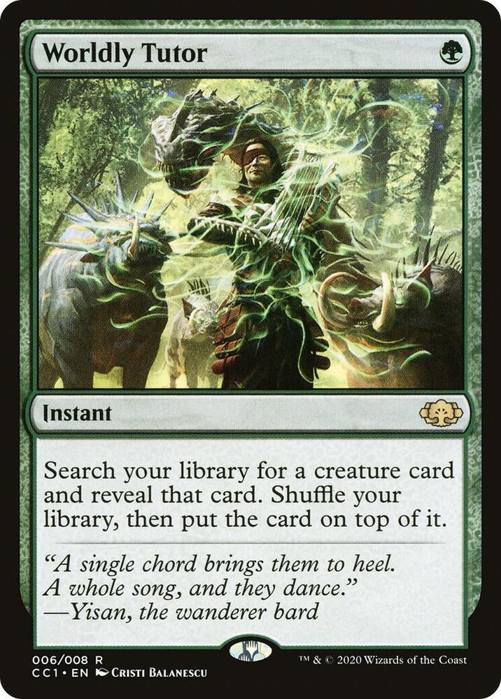 Worldly Tutor - Commander Collection: Green #6