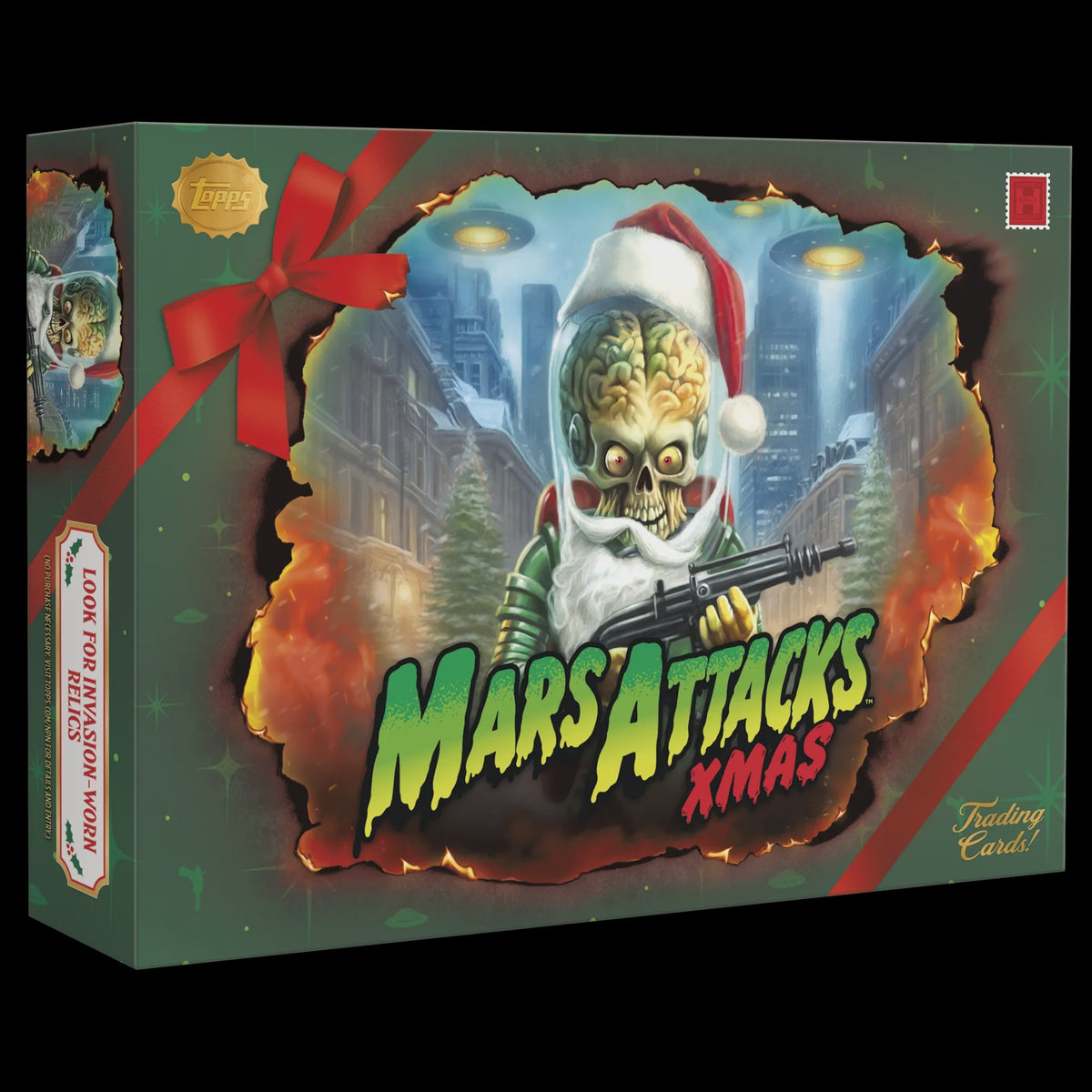 2026 Topps Mars Attacks Christmas Hobby Box trading cards.