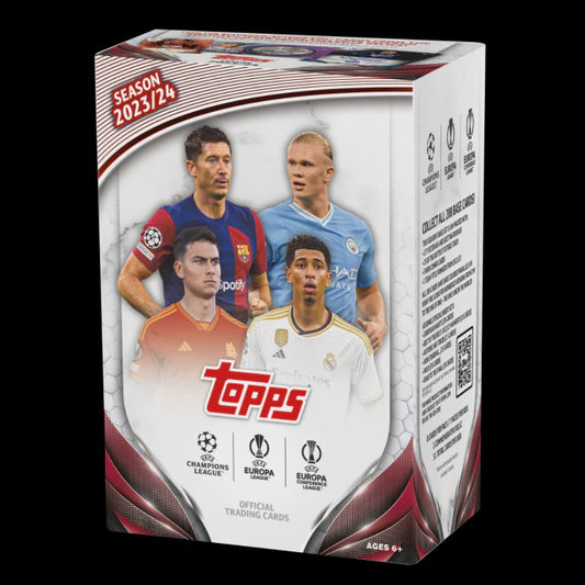 2023-24 TOPPS UEFA CLUB COMPETITIONS SOCCER VALUE BOX