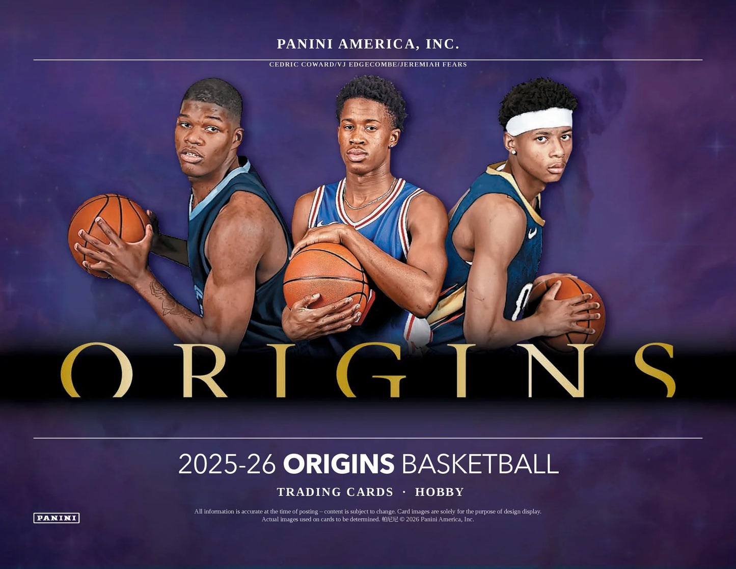 2025-26 Panini Origins Basketball Hobby Box