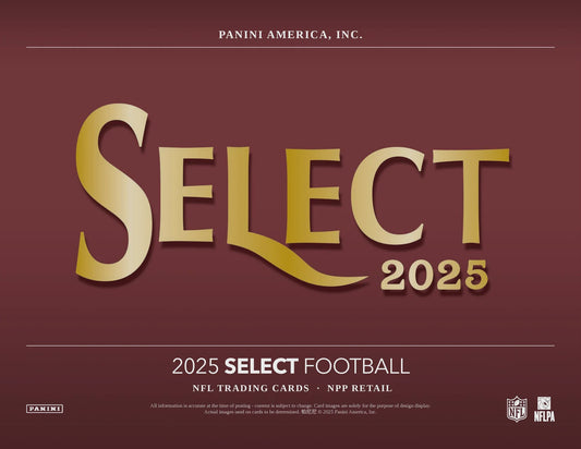 2025 Panini Select Football Mega Box sealed