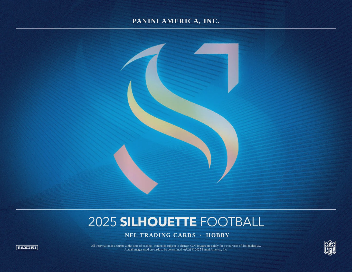 2025 Panini Silhouette Football Hobby Box sealed product