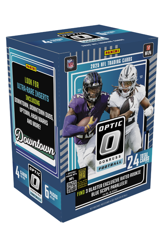2025 Panini Donruss Optic NFL Football Blaster Box factory sealed retail box