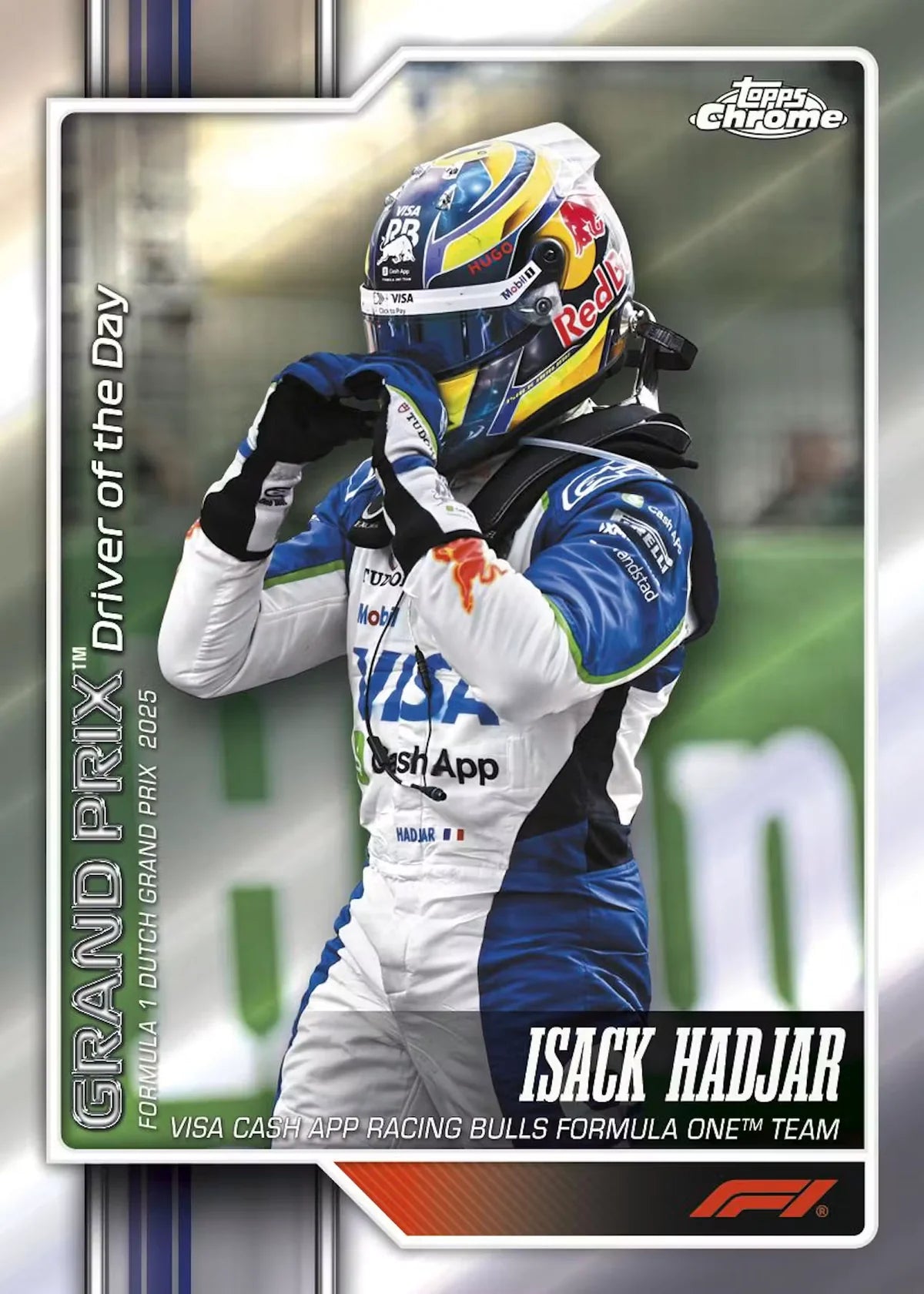 Front of 2026 Topps Chrome Formula 1 F1 Value Box