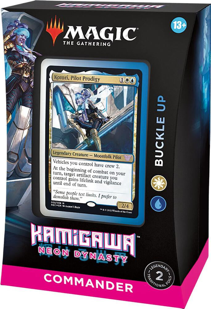 Kamigawa Neon Dynasty Buckle Up Commander Deck NEC Magic the Gathering sealed product