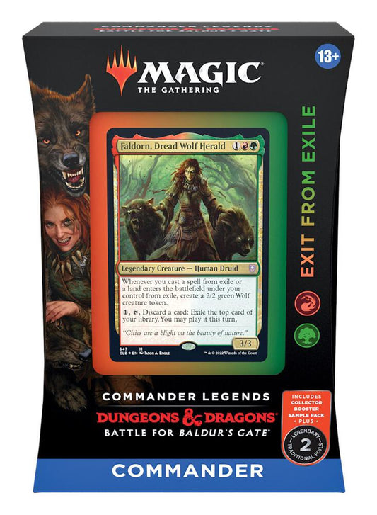 Commander Legends: Battle for Baldur's Gate - Exit from Exile Commander Deck - Commander Legends: Battle for Baldur's Gate (CLB)