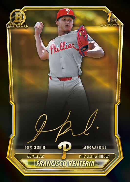 Front of 2026 Bowman Chrome Baseball Hobby Box
