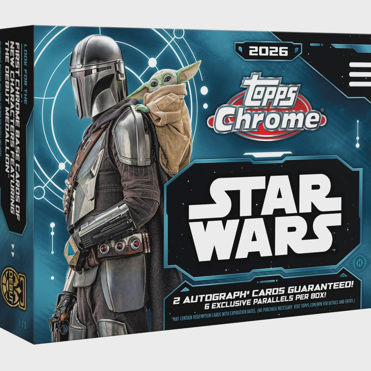 2026 Topps Star Wars Chrome Breaker's Delight factory sealed box.