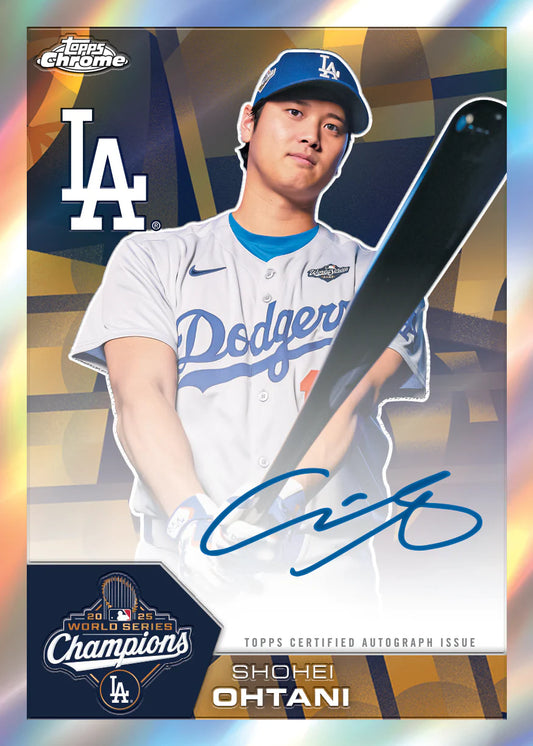 Preorder 2026 Topps Chrome Baseball Logofractor Edition Box
