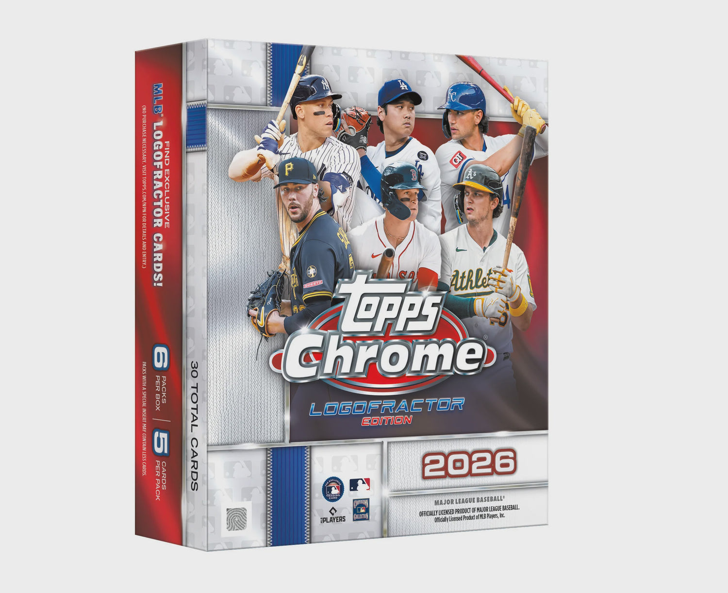 2026 Topps Chrome Baseball Logofractor Edition Box 