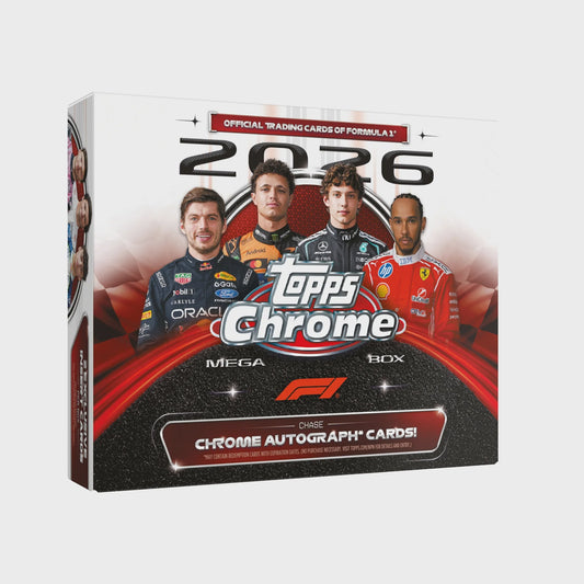 2026 Topps Chrome Formula 1 F1 Mega Box