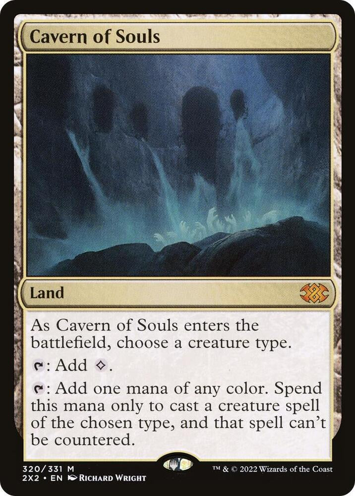 Cavern of Souls Foil Double Masters 2022 2X2 MTG trading card