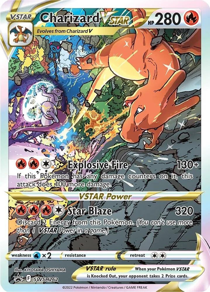Charizard VSTAR SWSH262 Sword & Shield Promo Pokémon Card – Near Mint
