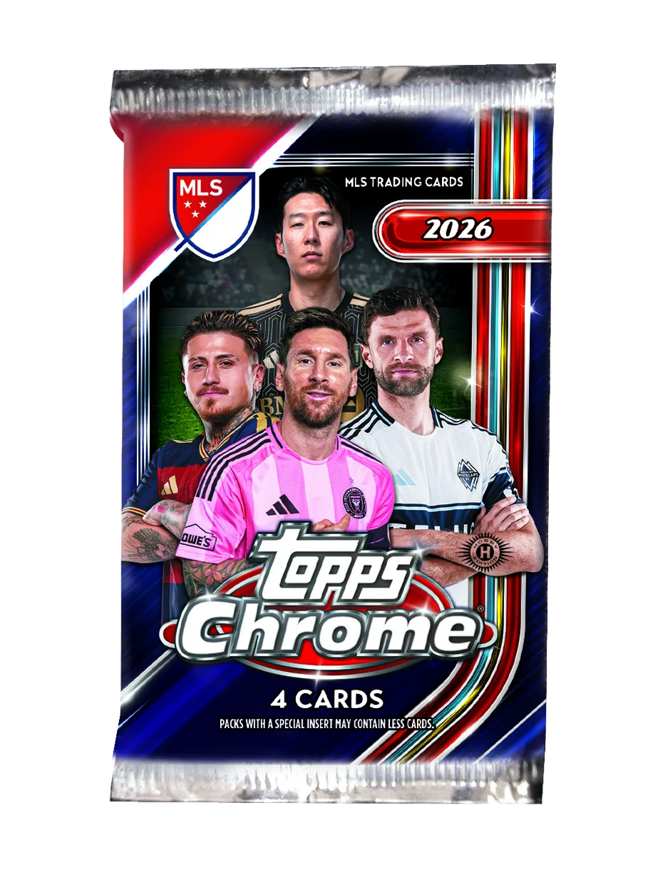 PREORDER: 2026 Topps Chrome MLS Soccer Value Box