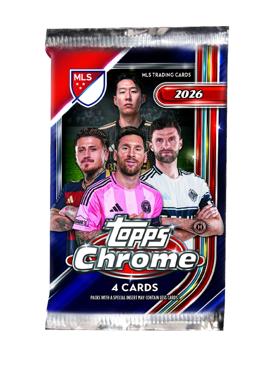 2026 Topps Chrome MLS Soccer Value Box