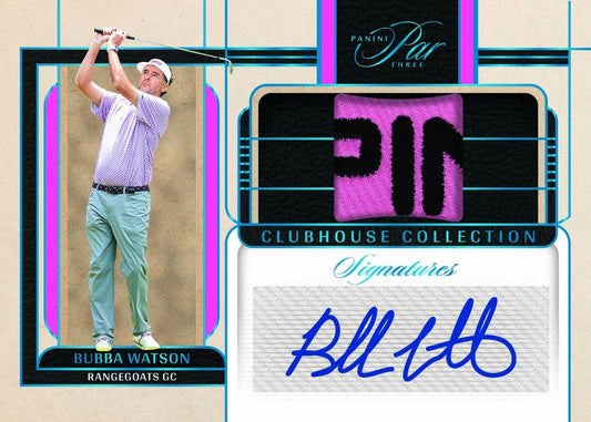 Front of PREORDER 2026 Panini Par Three LIV Golf Hobby Box