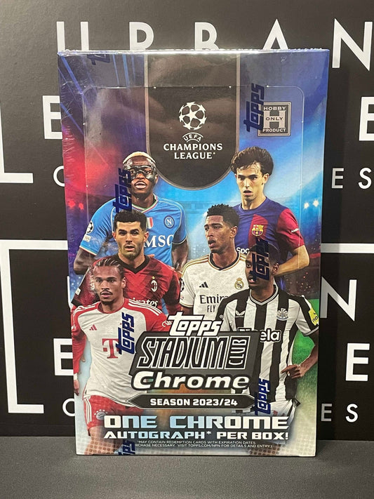 Break 531 - 2023/24 Topps Chrome Stadium Club Soccer PYT (WIN BARCELONA)