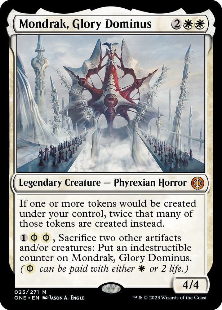 Mondrak Glory Dominus Phyrexia All Will Be One ONE Magic the Gathering card