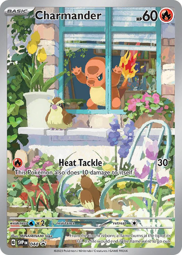 Charmander SVP044 Black Star Promo Pokémon TCG Obsidian Flames