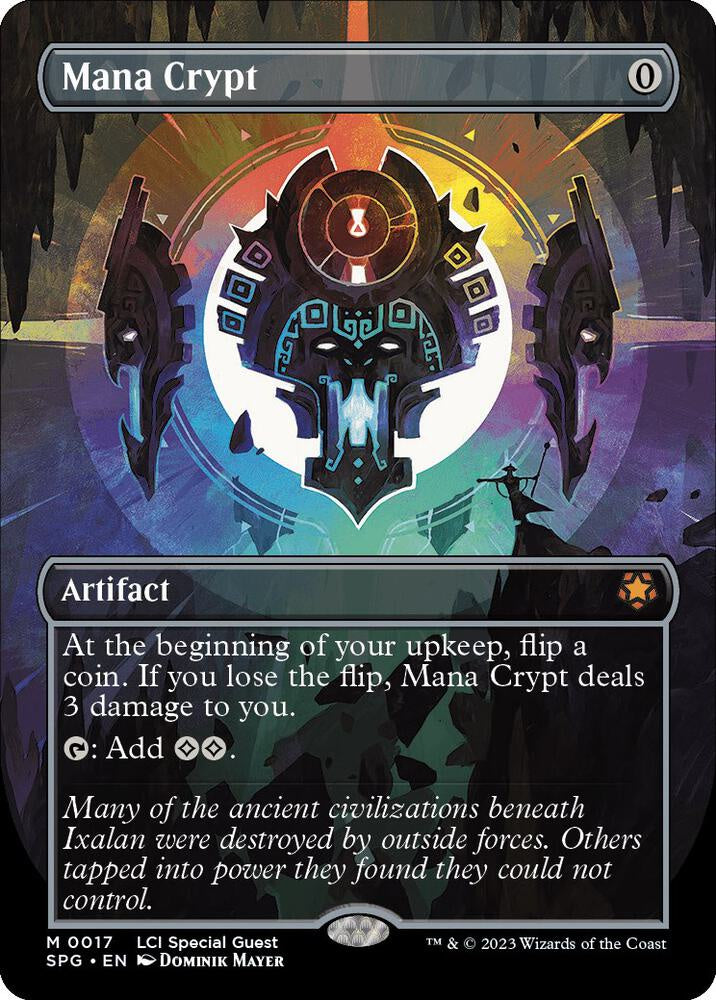 Mana Crypt Borderless Special Guests SPG MTG trading card