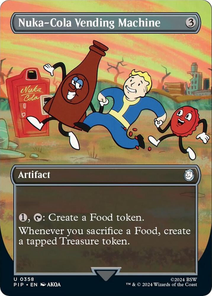 Nuka-Cola Vending Machine (Borderless) - Universes Beyond: Fallout (PIP)