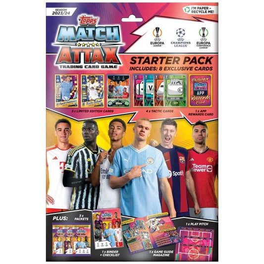 2023/24 Topps Match Attax Soccer - Starter Pack