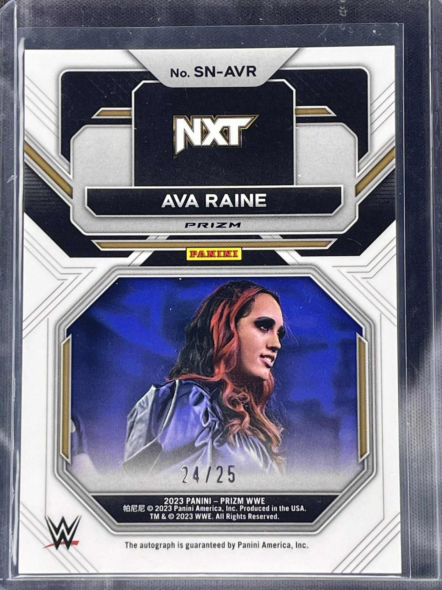 2023 Prizm Sensational Signatures Ava Raine Mojo /25