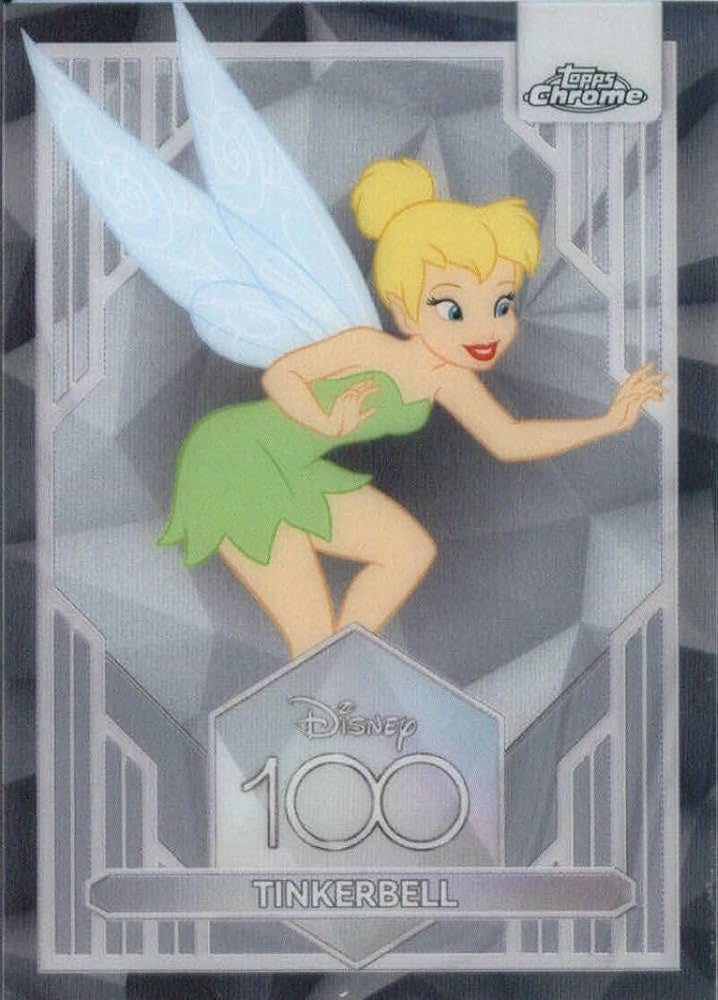 2023 Topps Chrome Disney 100 Tinker Bell Refractor #96