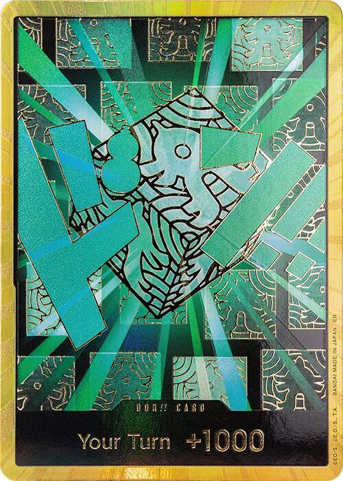 DON!! Card (Limited Gold) from One Piece Card Game Premium Booster The Best Vol. 2 PRB-02.