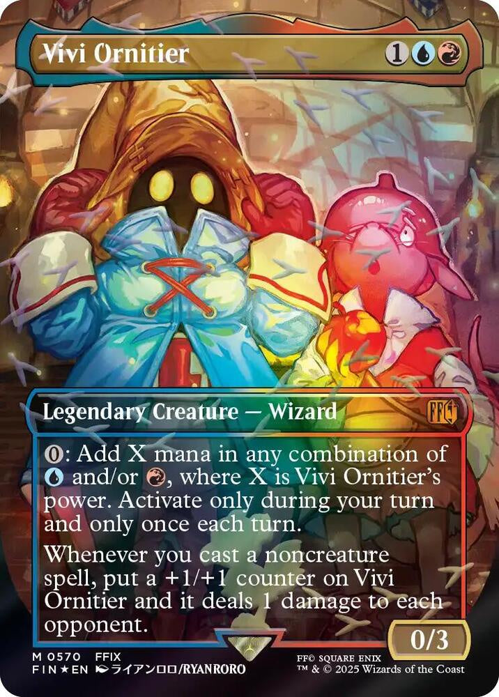 Vivi Ornitier (Borderless) (Chocobo Track Foil) - FINAL FANTASY