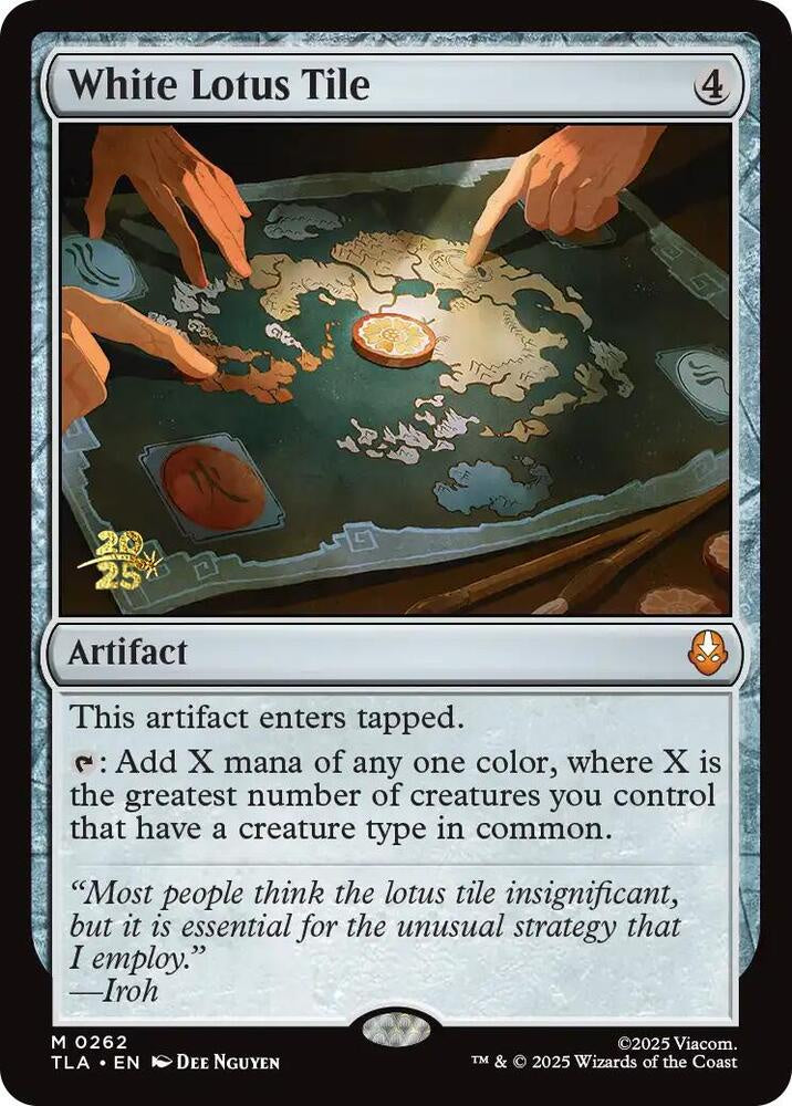 White Lotus Tile - Prerelease Cards (PRE)