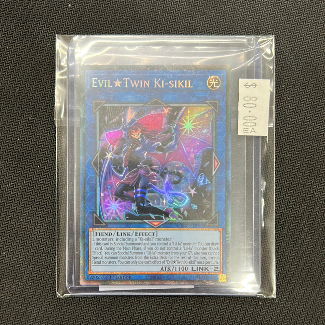 Yugioh Evil Twin Ki-Sikil Collector Rare geim-en015