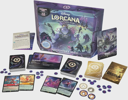 Lorcana TCG Illumineer’s Quest Box Disney Trading Card Game Product Image