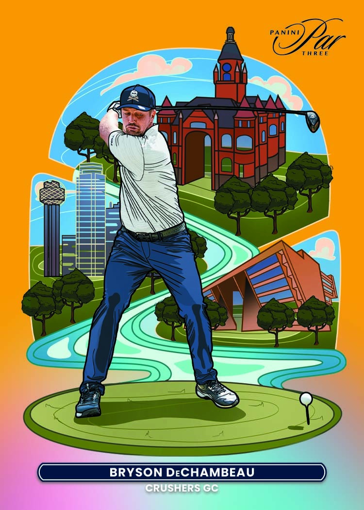 Front of PREORDER 2026 Panini Par Three LIV Golf Hobby Box