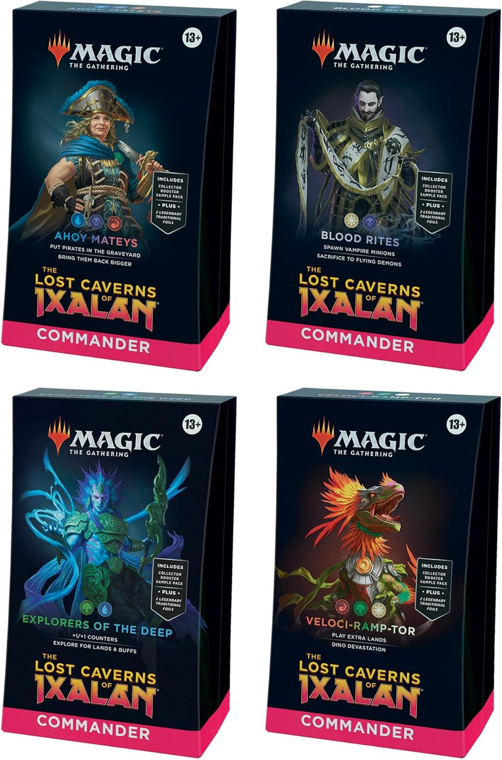 Magic: The Gathering The Lost Caverns of Ixalan Commander Deck sealed product