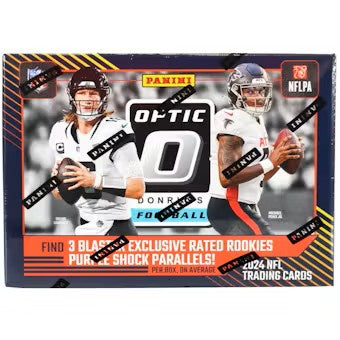 2024 Panini Donruss Optic Football 6-Pack Blaster Box (Purple Shock)