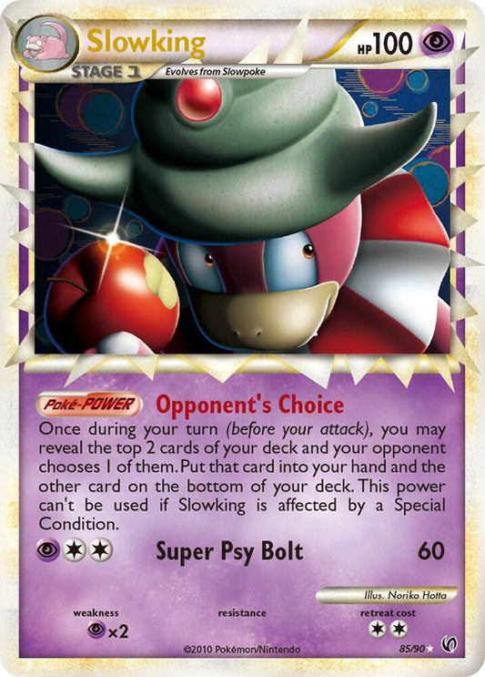 Pokemon Slowking Prime 85/90 HGSS Undaunted MP