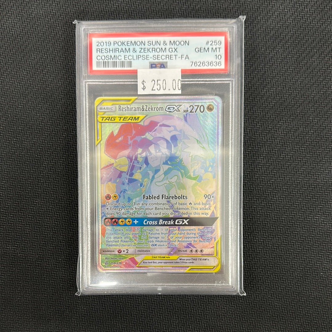 reshiram & zekrom GX 259/236