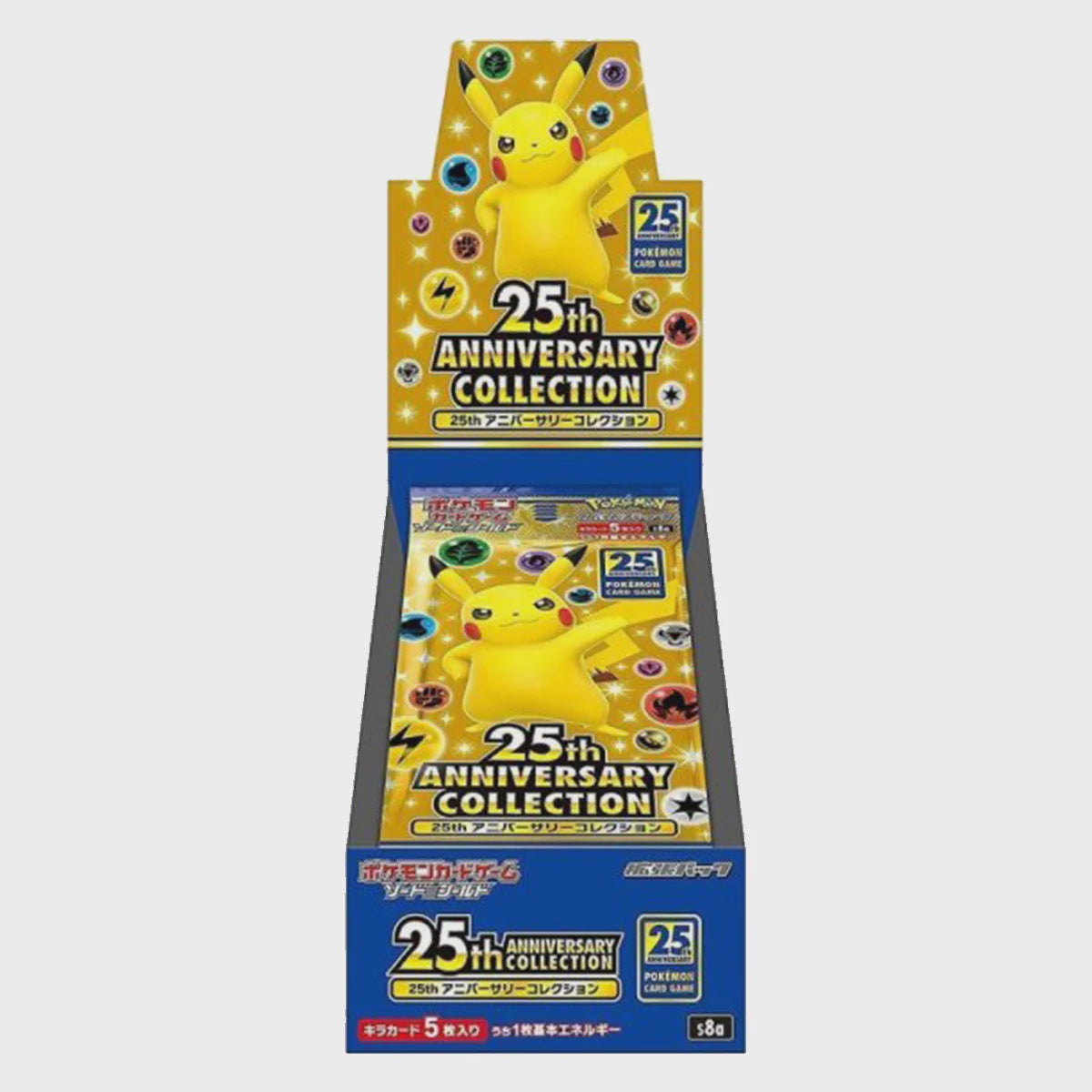 Pokémon 25th Anniversary Collection s8a Japanese booster box sealed