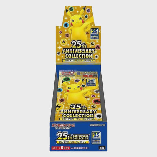 Pokémon 25th Anniversary Collection s8a Japanese booster box sealed