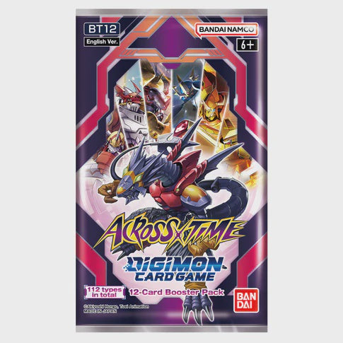 Product image of Digimon Card Game: Booster Pack– Across Time [BT12]