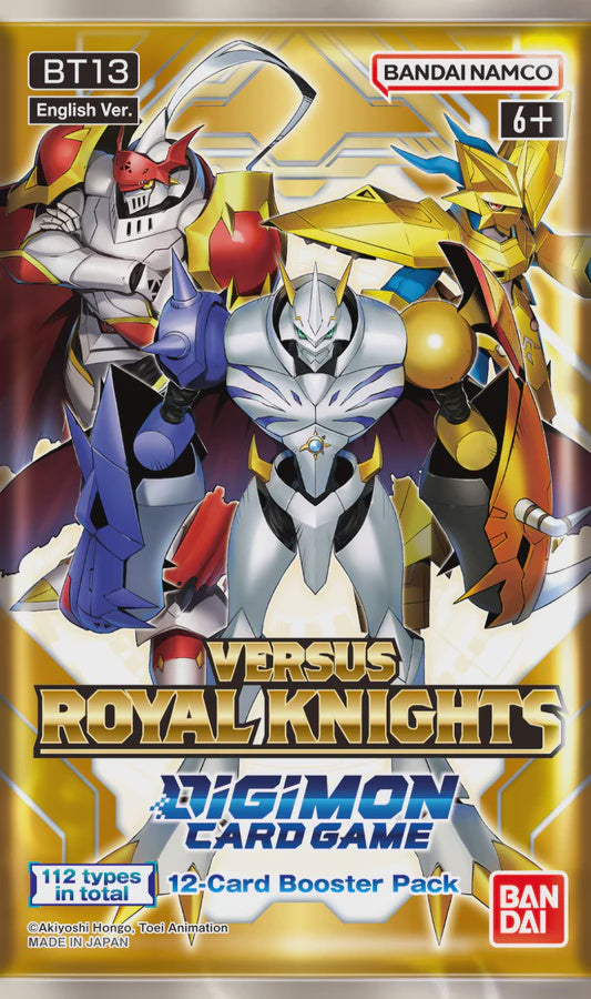 Product image of Digimon Card Game: Booster Pack – Versus Royal Knights [BT13] -