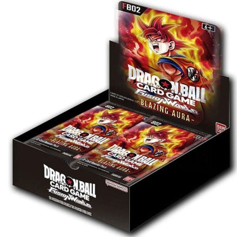 Dragon Ball Super Card Game - FB02 - Fusion World Blazing Aura - Booster Box
