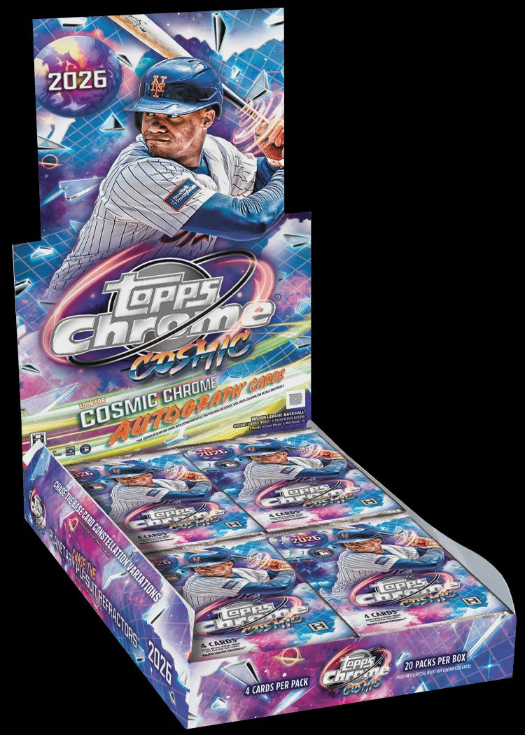 Pre Order 2026 Topps Cosmic Chrome Baseball Hobby Box