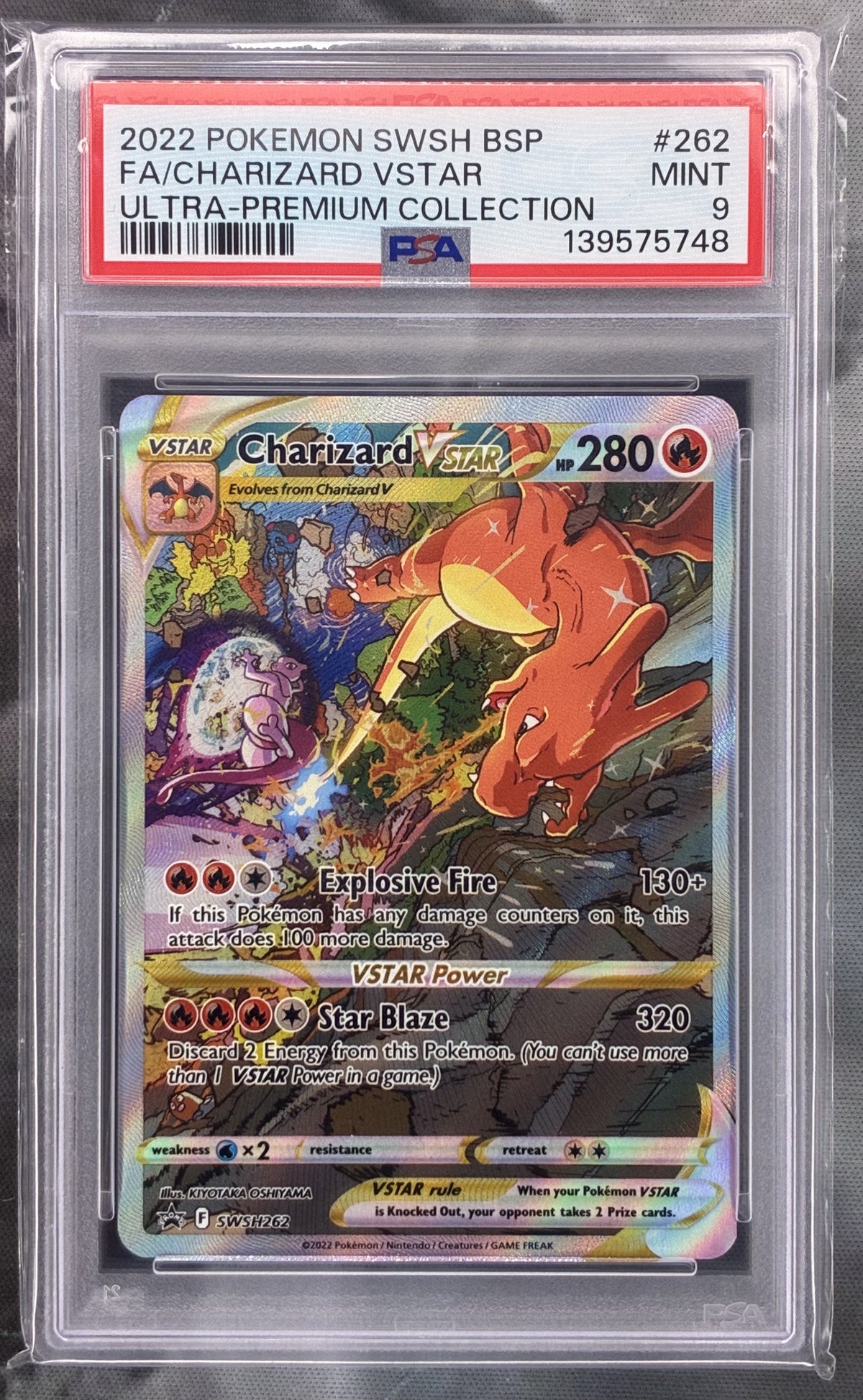 Charizard VSTAR Promo SWSH262 PSA 9 Mint – Urban Empire Collectables AU