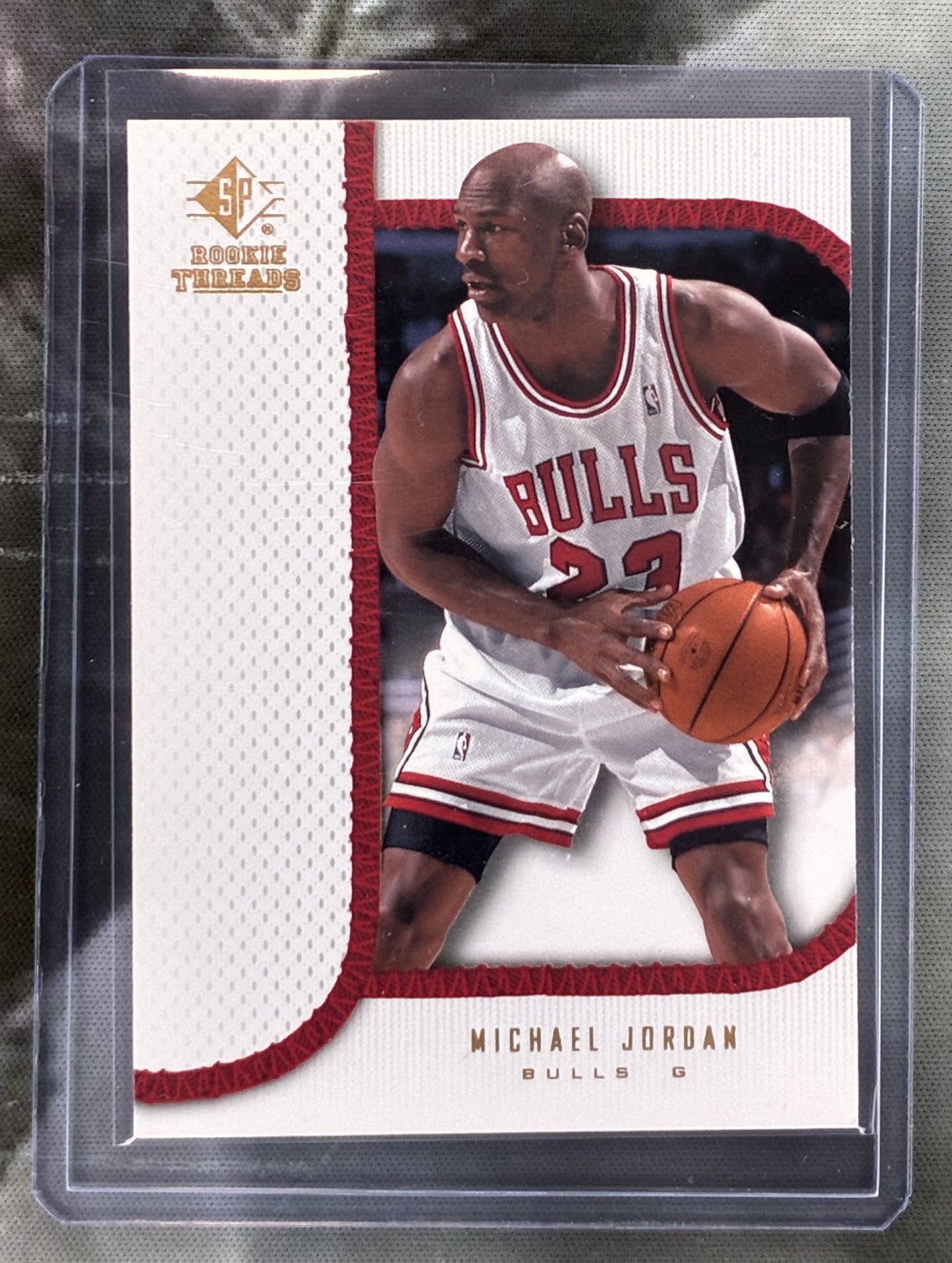 2007-08 Upper Deck SP Rookie Threads #29 Gold Foil Michael Jordan